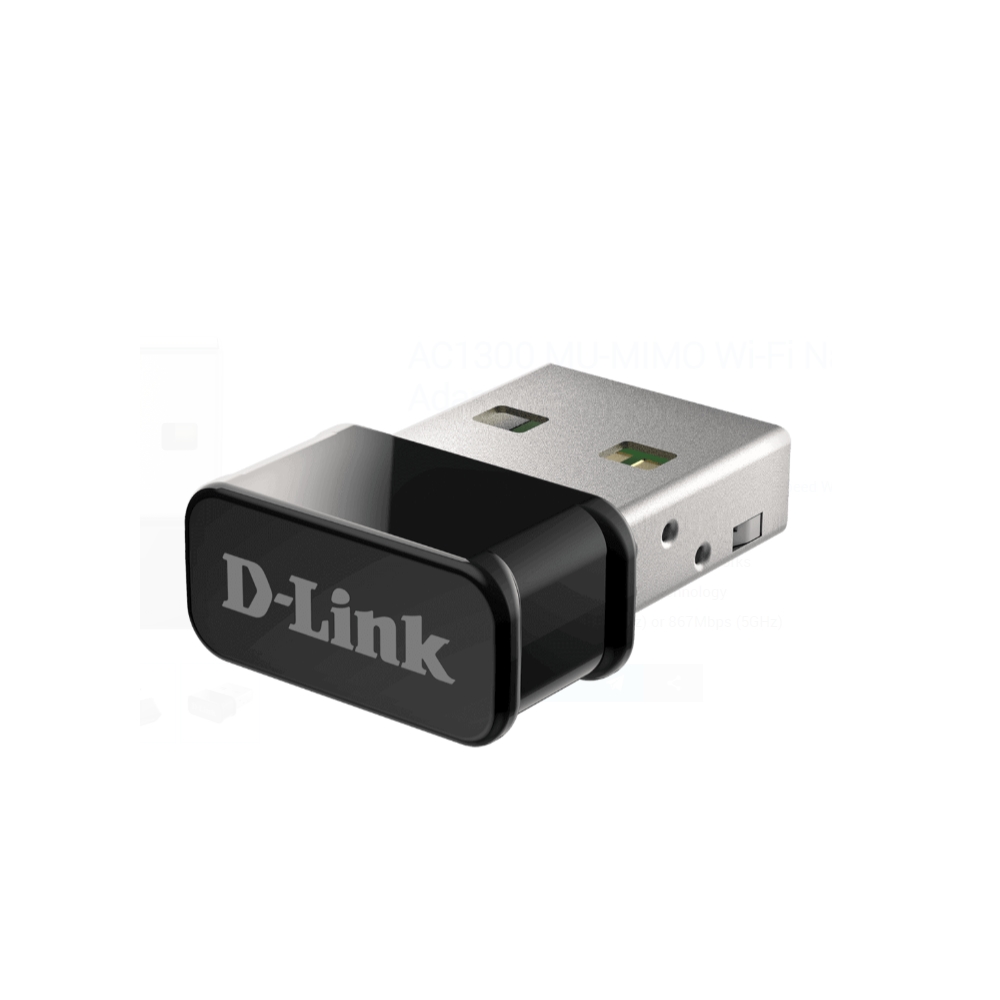 USB Адаптер D-Link AC1300 MU-MIMO Wi-Fi Nano