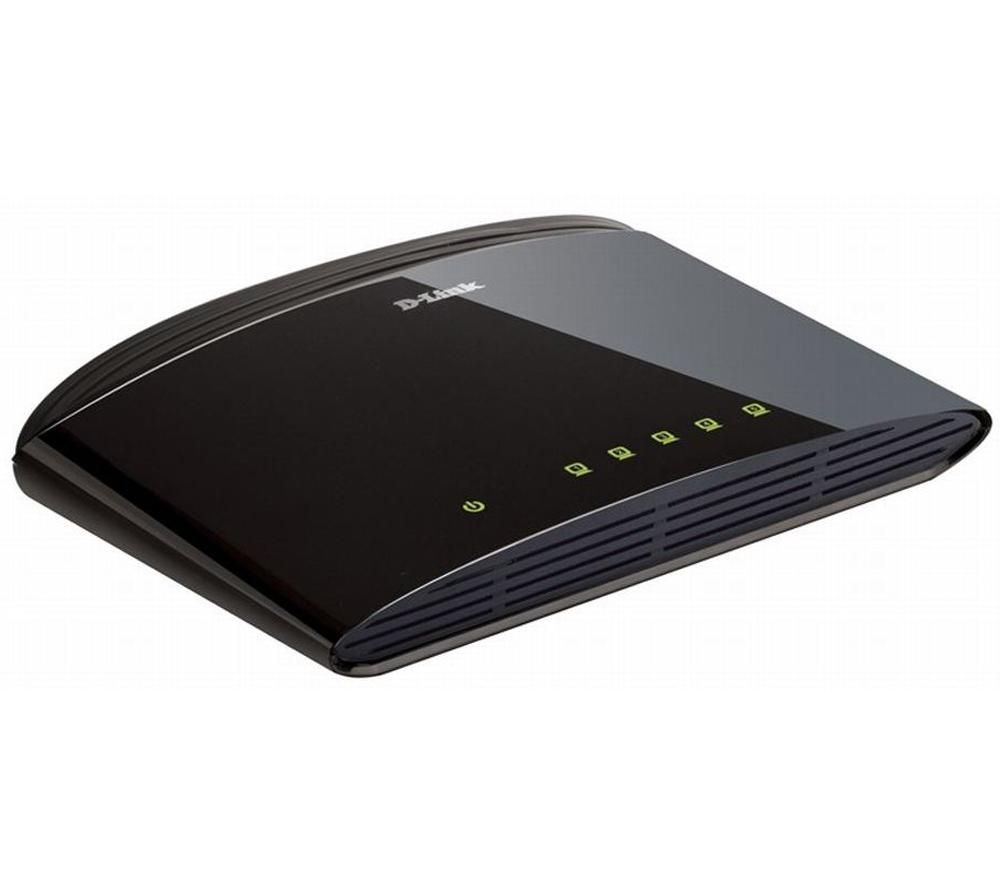 Switch d-link 5-port 10/100mbps fast ethernet unmanaged