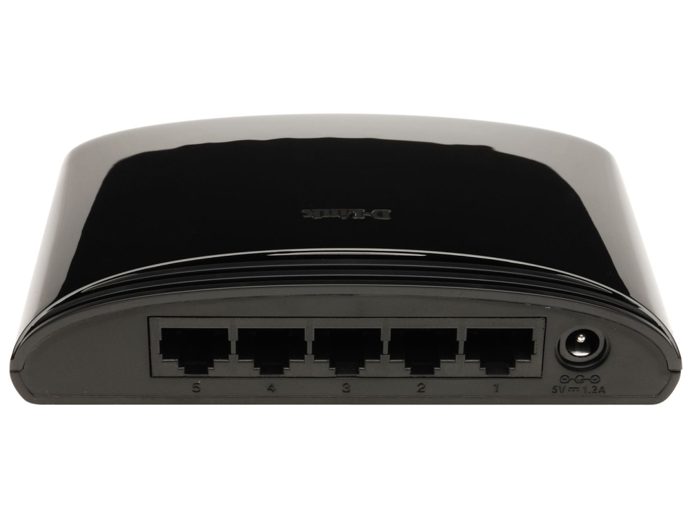 Switch d-link 5-port 10/100mbps fast ethernet unmanaged