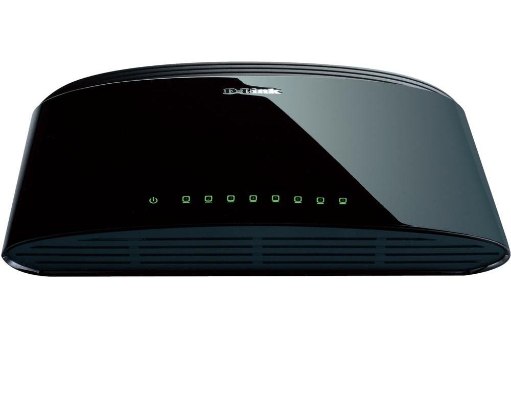Switch d-link 8-port 10/100mbps fast ethernet unmanaged