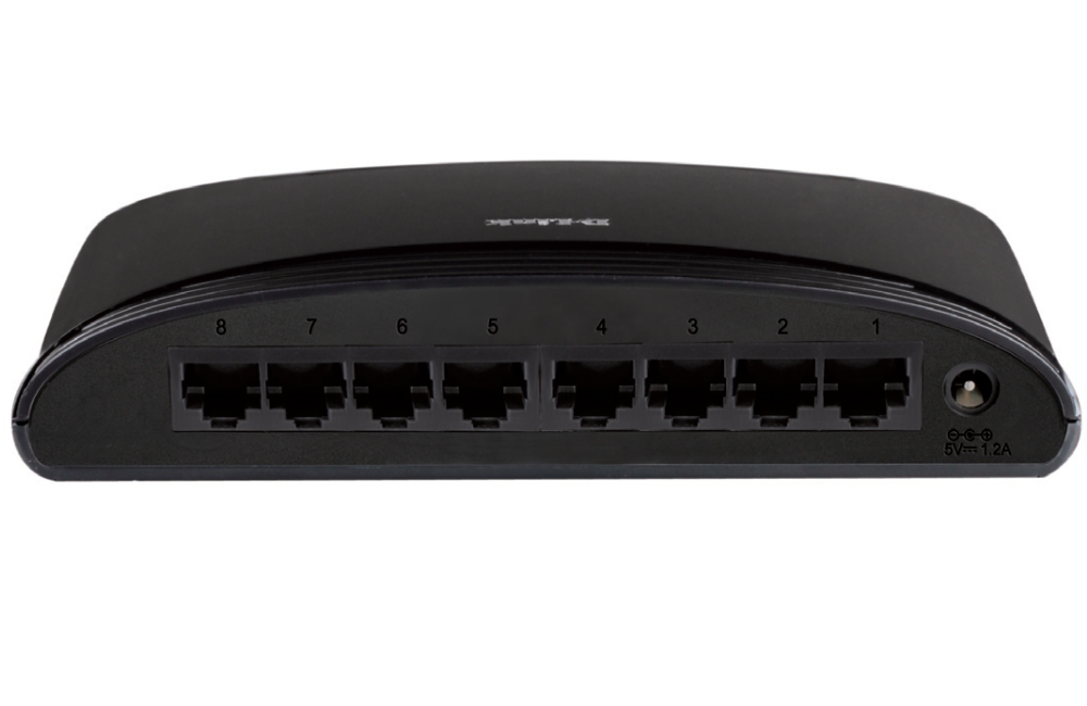 Switch d-link 8-port 10/100mbps fast ethernet unmanaged