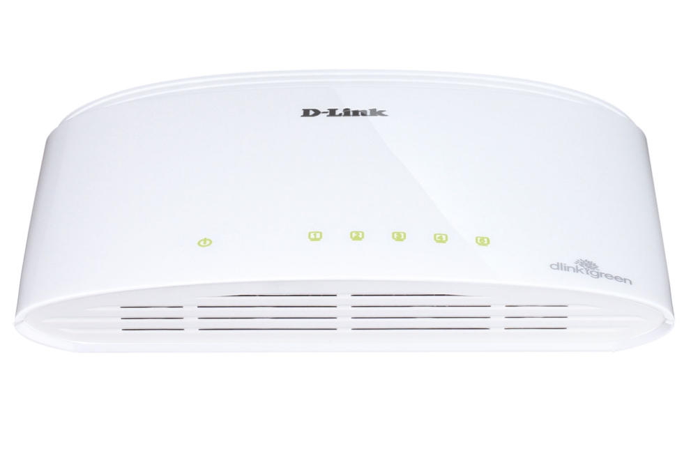 Switch d-link 5-port 10/100/1000mbps copper