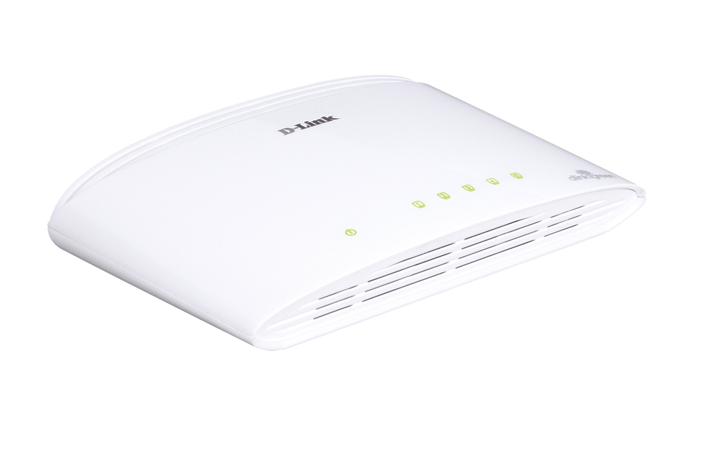 Switch d-link 5-port 10/100/1000mbps copper