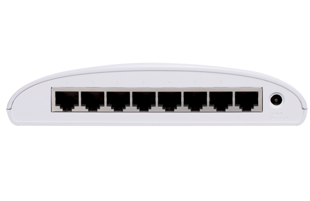 Switch d-link 8-port 10/100/1000mbps copper gigabit ethernet
