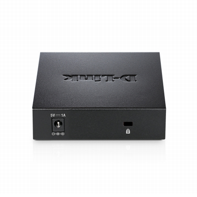 Суич D-Link 5-port 10/100/1000 Gigabit Metal Housing