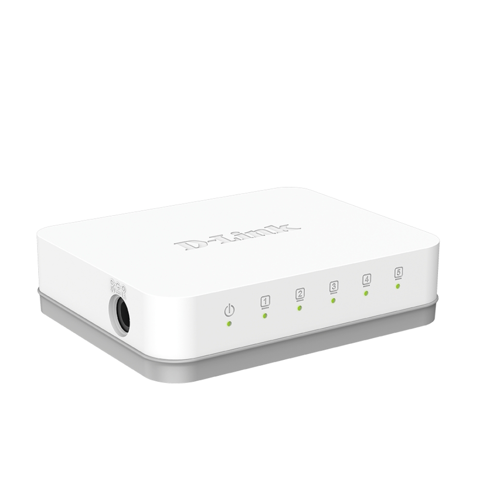 Суич D-Link 5-Port Gigabit Easy Desktop