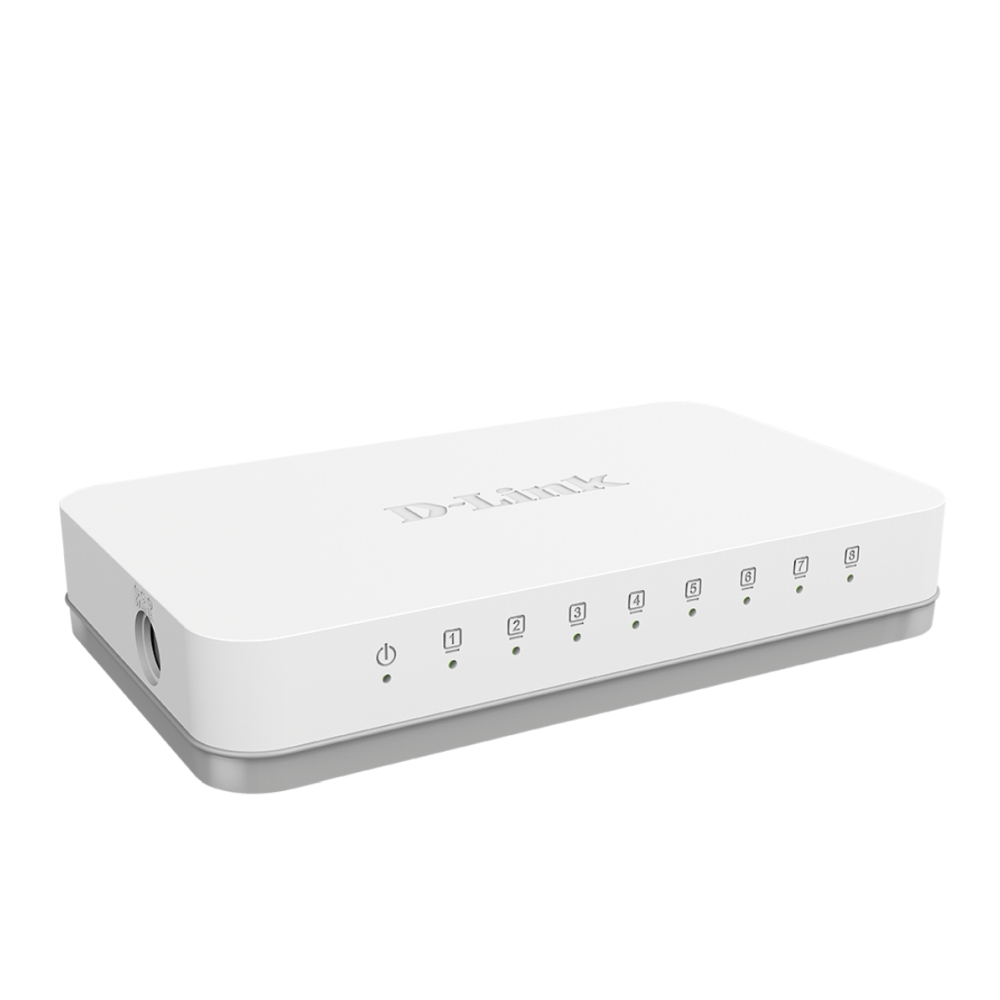 Суич D-Link 8-Port Gigabit Easy Desktop