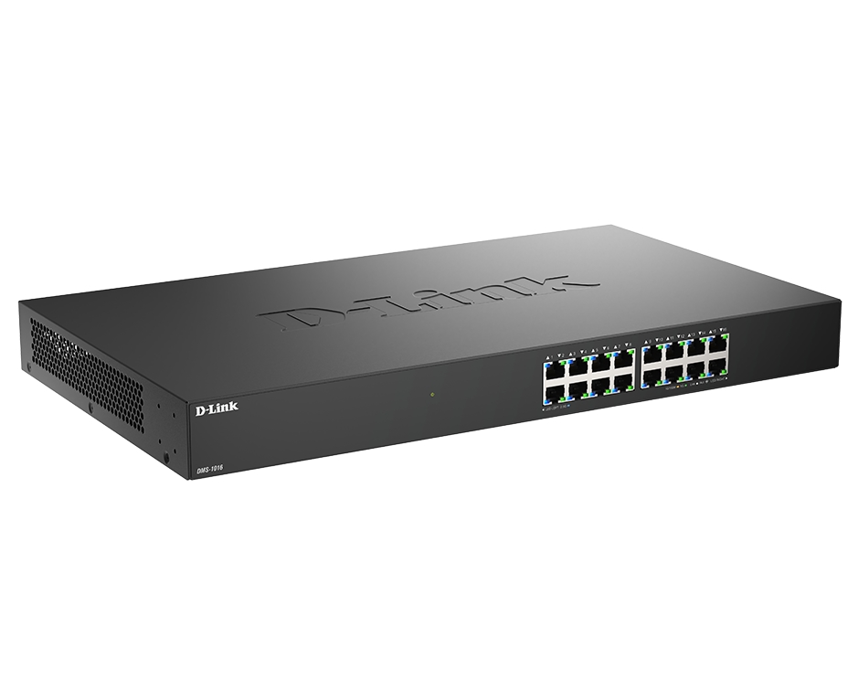 Суич D-Link 16-Port 2.5G Multi-Gigabit Unmanaged Switch