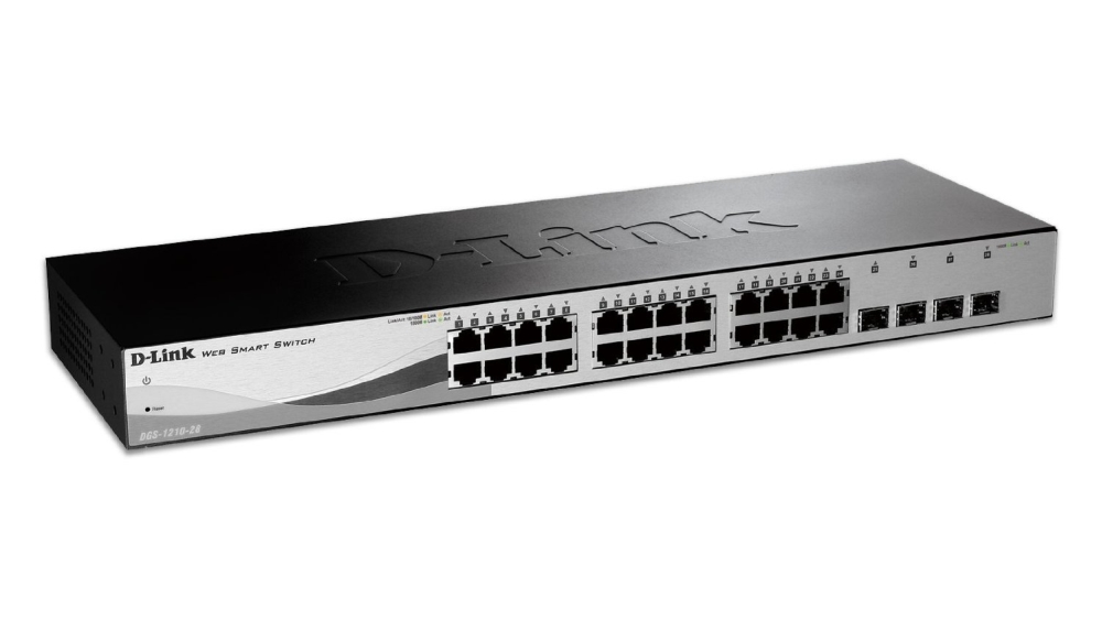 Суич D-Link 24 10/100/1000 Base-T port