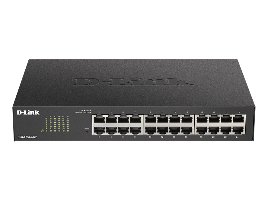 Суич D-Link 24-Port Gigabit Smart Managed Switch