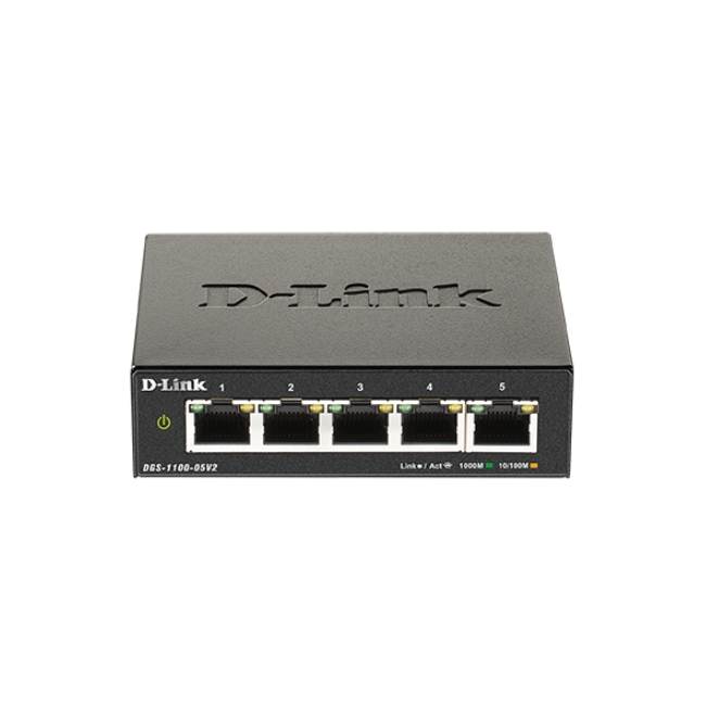 Switch d-link 5-port gigabit smart managed