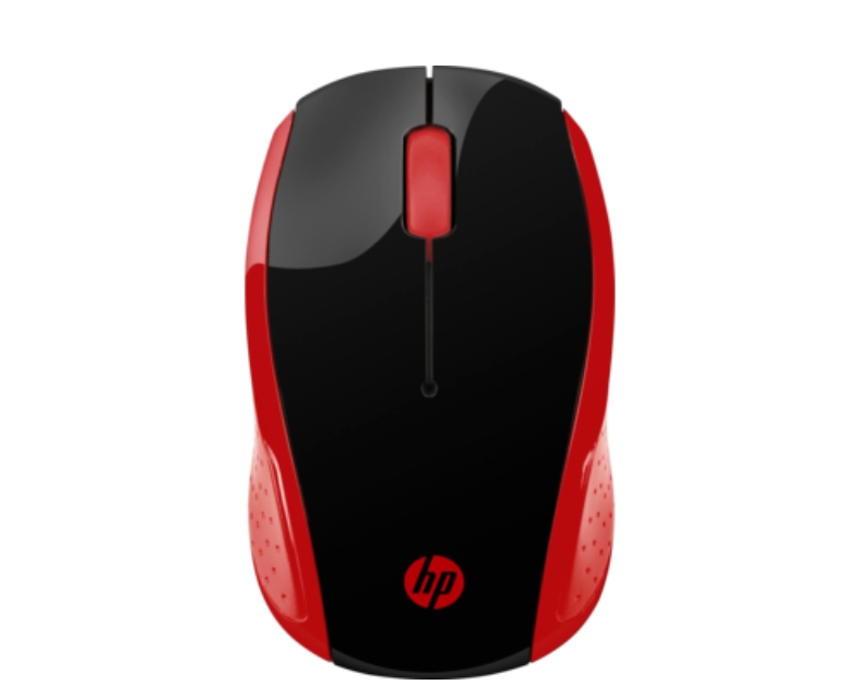 Безжична мишка HP 200 Emprs Red