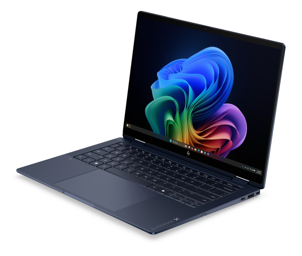 Laptop HP EliteBook X Flip G2i AI 14, Ultra 7 356H, 32 GB LPDDR5X, 1 TB SSD, 14 WUXGA 800nits Sure View Touch, 5G, Wi‑Fi 7, Win 11 Pro