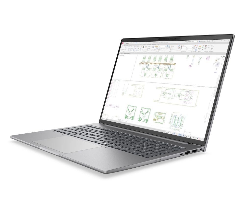 Лаптоп HP ZBook 8 G2i AI 16, Ultra 7 366H, 32 GB RAM, 1 TB SSD, 16 WQUXGA 120Hz DreamColor, RTX Pro 500 4 GB, Wi‑Fi 7, Win 11 Pro