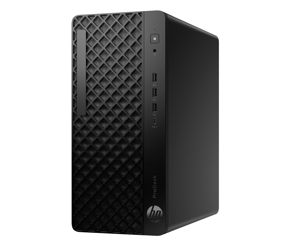 Компютър HP ProDesk 4 Tower G1i AI Ultra 5 225 4.9GHz 20MB 10 ядра 32GB 5600Mhz 1TB PCIe SSD HP клавиатура мишка WiFi 6E BT 5.3 Win 11 Pro 3Y NBD