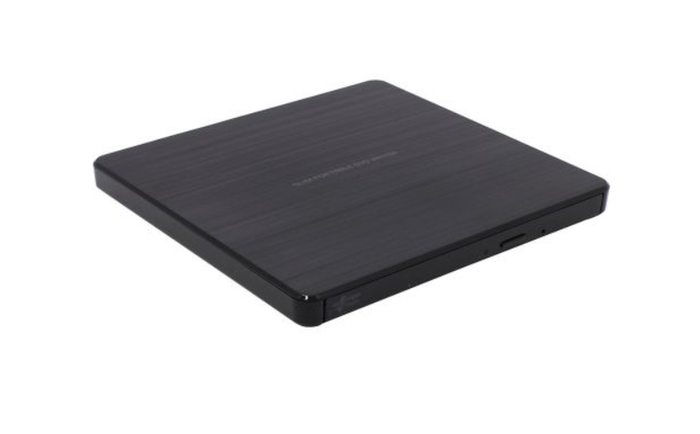 Външно оптично устройство Hitachi‑LG GP60NB60, Ultra Slim External DVD‑RW, Super Multi, Silent Play, M‑DISC, черноimage.jpg