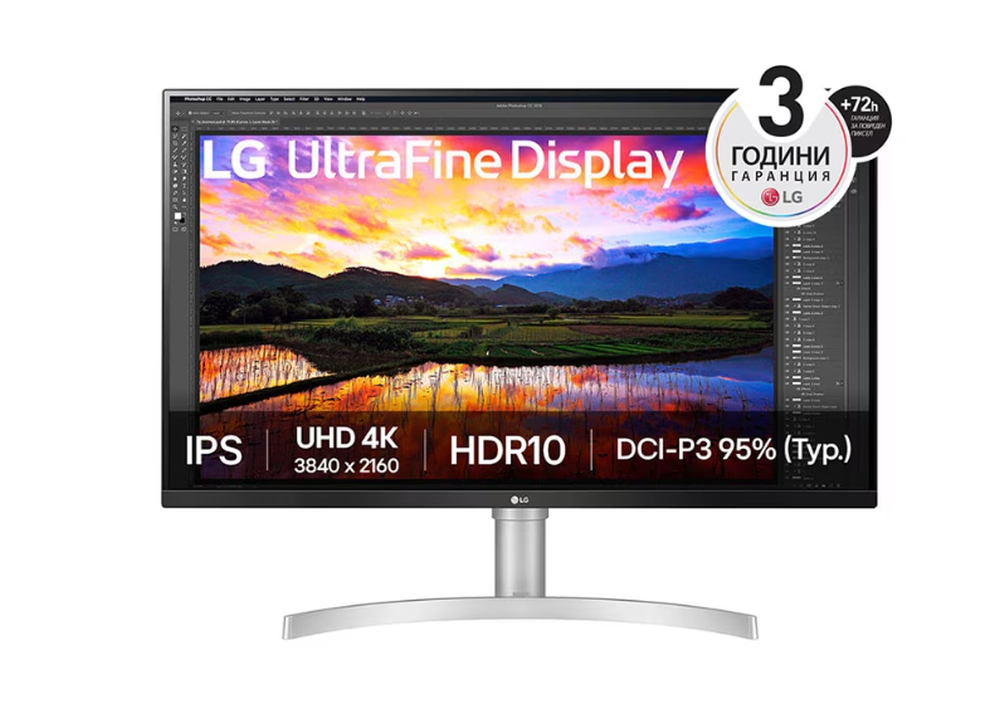 Monitor LG 32UN650K-W 31.5 UltraFine UHD LED AG 3840x2160