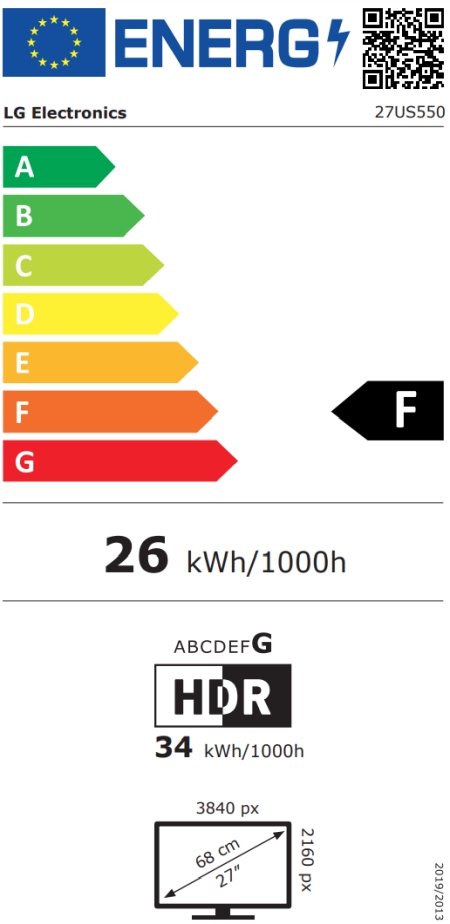 Monitor LG 27US500-W 27 UHD 4K 3840x2160