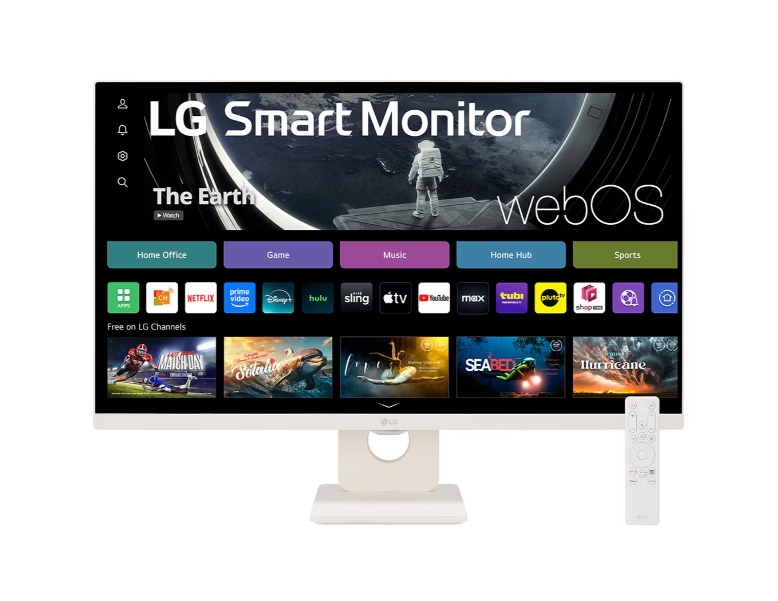 Monitor LG 27U511SA-W 27 IPS Smart webOS23 100Hz FHD HDR10 White