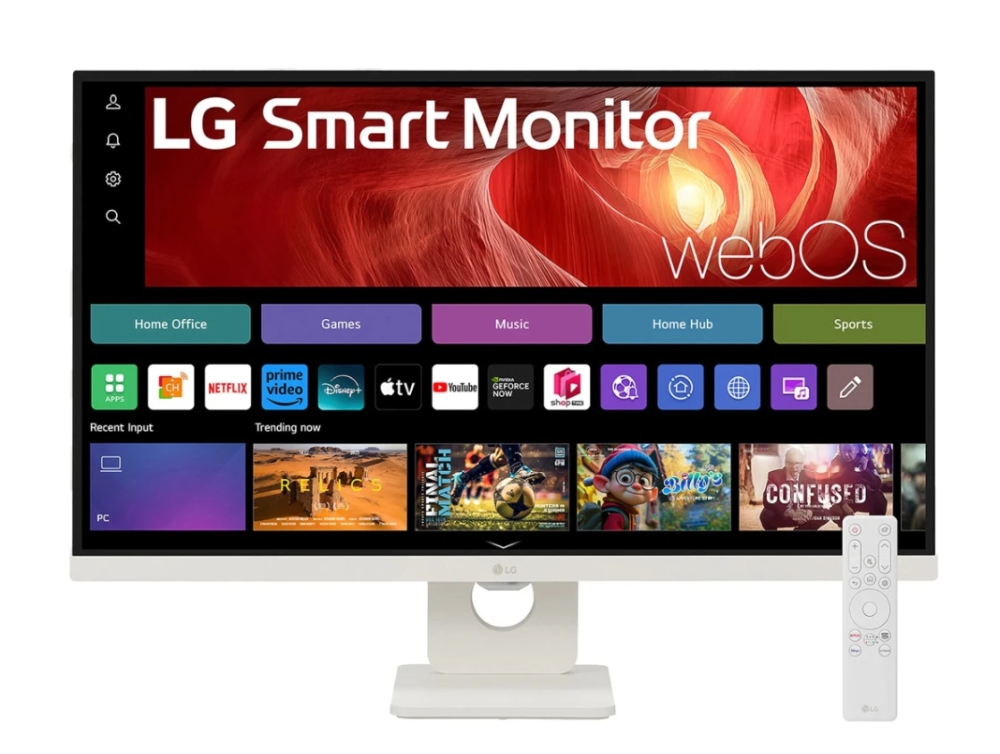 Монитор LG 27U731SA-W 27 IPS Smart webOS, UHD 3840x2160, HDR10, бял