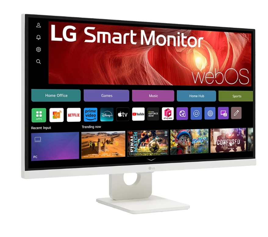 Монитор LG 27U731SA-W 27 IPS Smart webOS, UHD 3840x2160, HDR10, бял