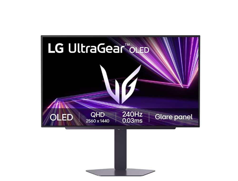 LG 27GX704A-B UltraGear Monitor 26.5 OLED QHD 240Hz 0.03ms HDR10 FreeSync G-SYNC HDMI DP black