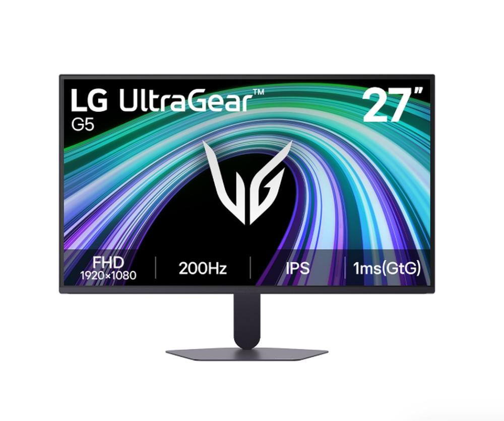 Monitor LG UltraGear 27G523B-B, 27, IPS, FHD, 200Hz, 1ms, FreeSync, HDR10, DP, Black