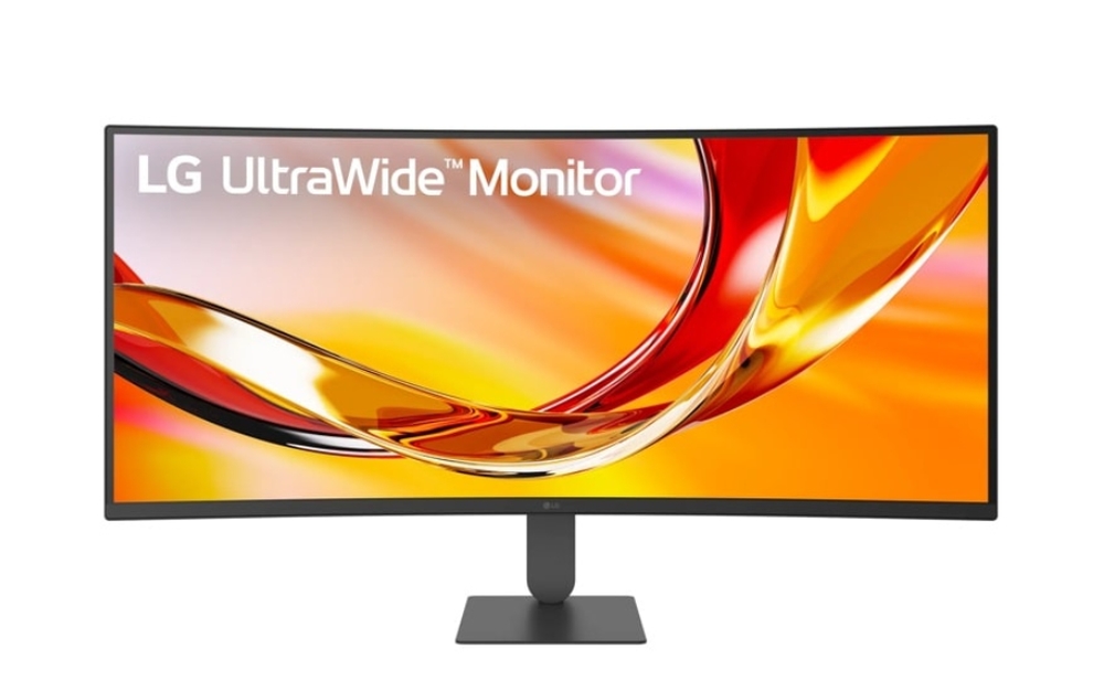 Monitor LG 34U640B-B, 34, Curved VA, WQHD, 144Hz, 5ms, FreeSync, HDR10, USB-C 65W, KVM, HDMI, DP, Black