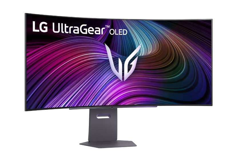 LG 45GX90SA-B Monitor 44.5 OLED UltraGear 21:9 Curved WQHD 240Hz HDR400 0.03ms HDMI DP USB-C Bluetooth Speakers Adjustable