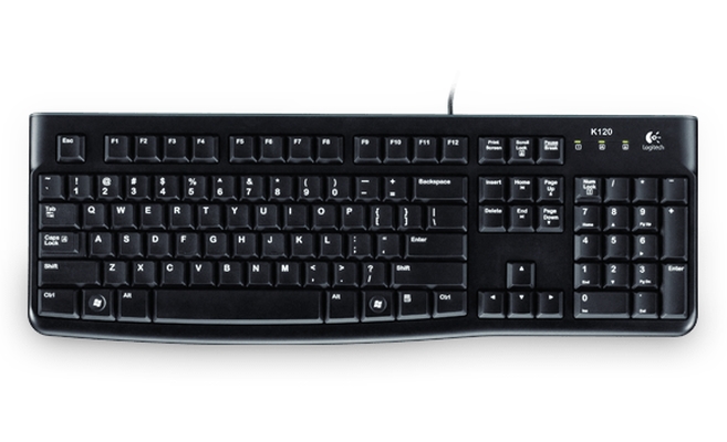 Клавиатура Logitech K120 OEM