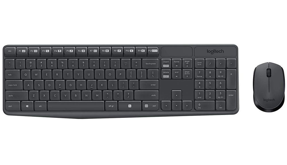 Безжична клавиатура и мишка Logitech MK235