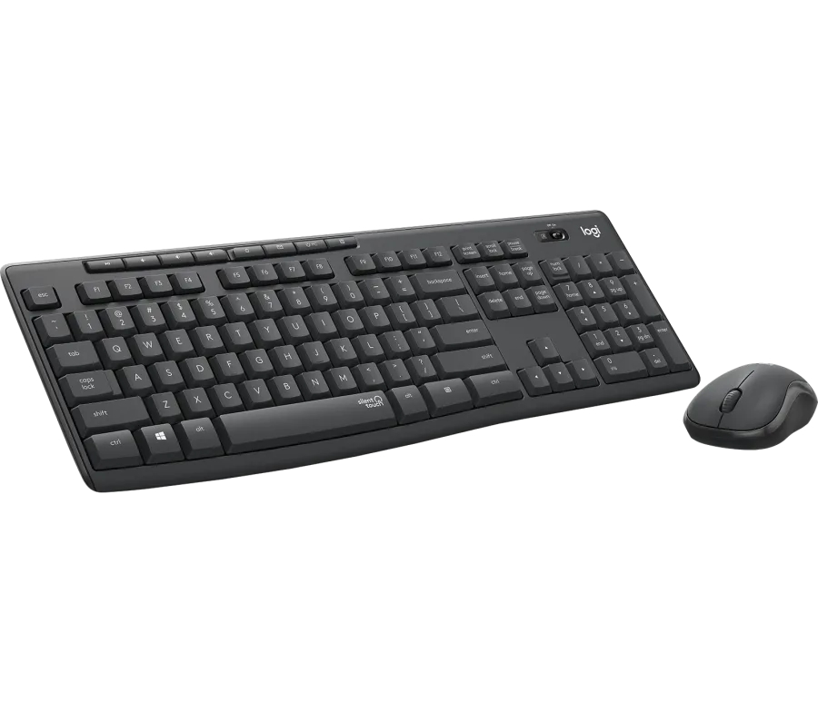 Безжична Клавиатура и мишка Logitech MK295 – GRAPHITE