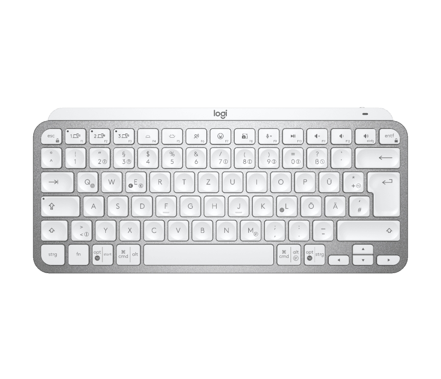 Клавиатура Logitech MX Keys Mini Minimalist Wireless - PALE GREY – US
