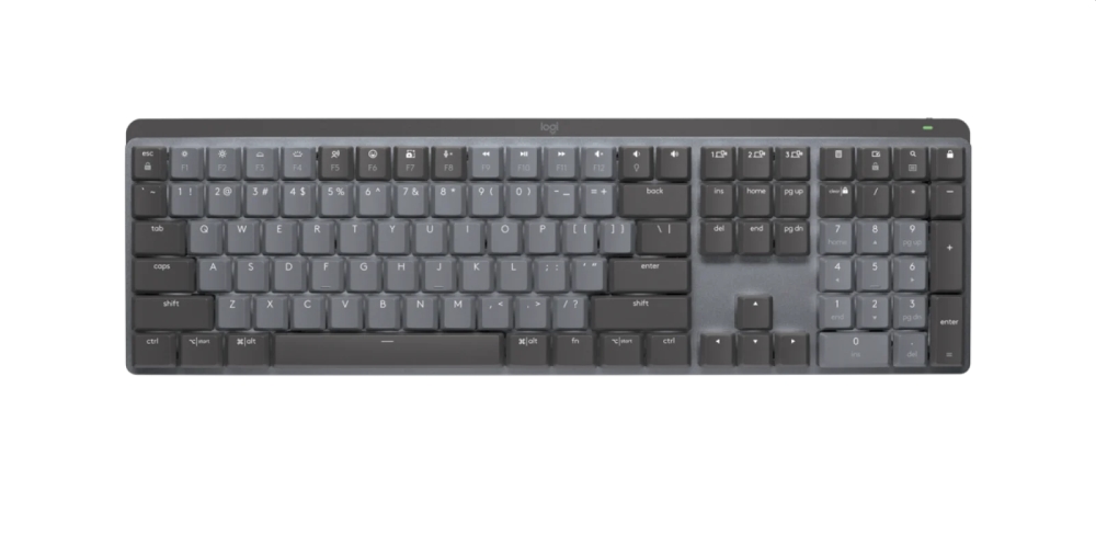 Безжична клавиатура Клавиатура Logitech MX Performance, Graphite
