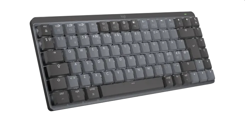 Wireless keyboard Logitech MX Mechanical Mini Mac Minimalist Wireless Illuminated - SPACE GREY