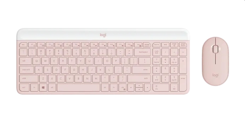 Клавиатура Logitech MK470 Slim Combo - ROSE – US