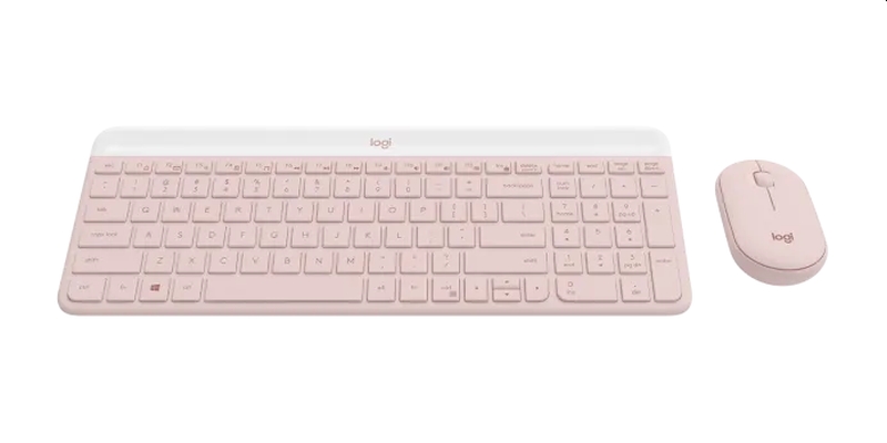 Клавиатура Logitech MK470 Slim Combo - ROSE – US