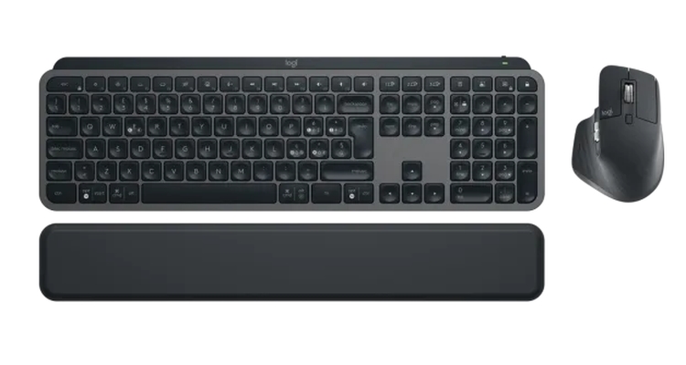 Клавиатура Logitech MX Keys S Combo GRAPHITE