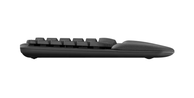 Wireless keyboard Logitech Wave Keys ergonomic – GRAPHITE