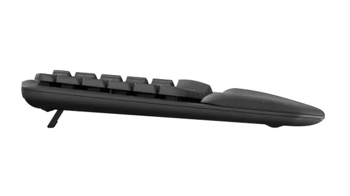Wireless keyboard Logitech Wave Keys ergonomic – GRAPHITE