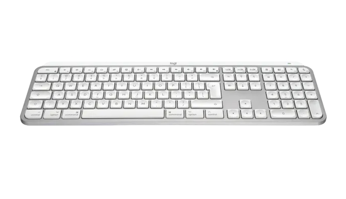 Keyboard Logitech MX Keys S Mac - PALE GREY - US INTL - EMEA28-935