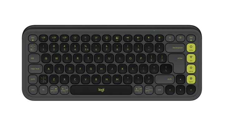 Keyboard Logitech Pop Icon Keys - Grahite - US INTL - BT - N/A - INTNL-973