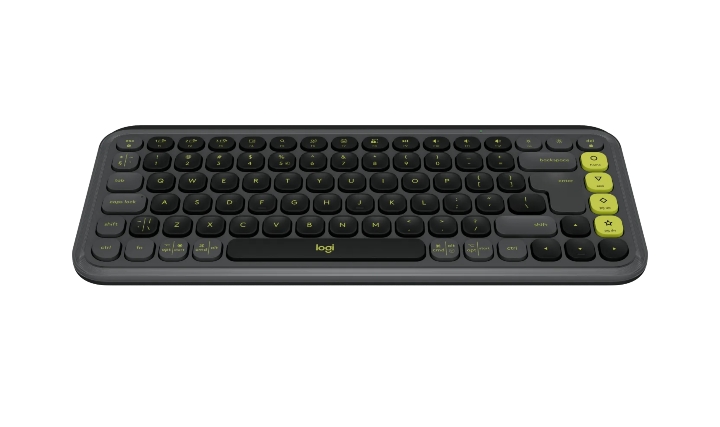 Keyboard Logitech Pop Icon Keys - Grahite - US INTL - BT - N/A - INTNL-973