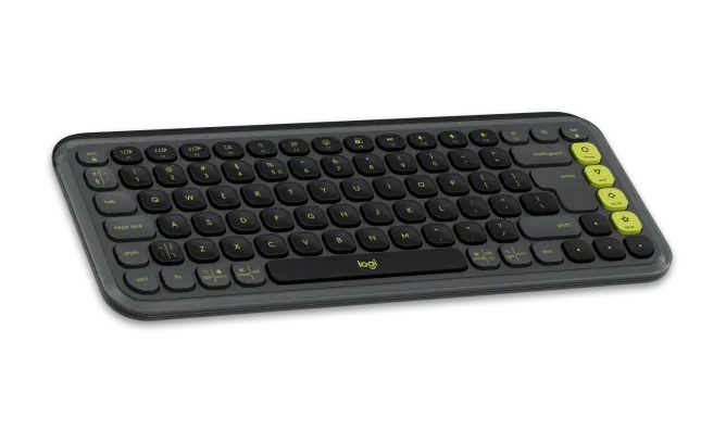 Keyboard Logitech Pop Icon Keys - Grahite - US INTL - BT - N/A - INTNL-973