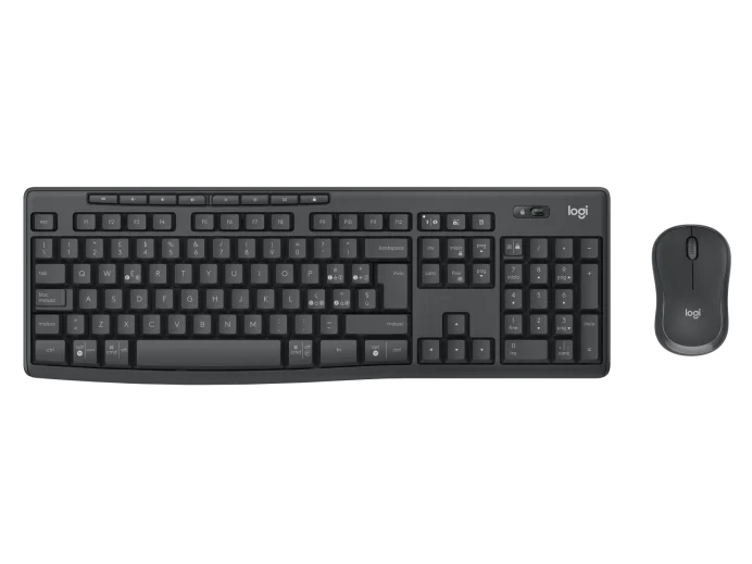 Клавиатура Logitech MK370 Combo for Business графит