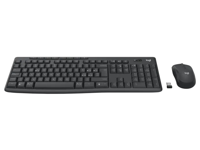 Клавиатура Logitech MK370 Combo for Business графит