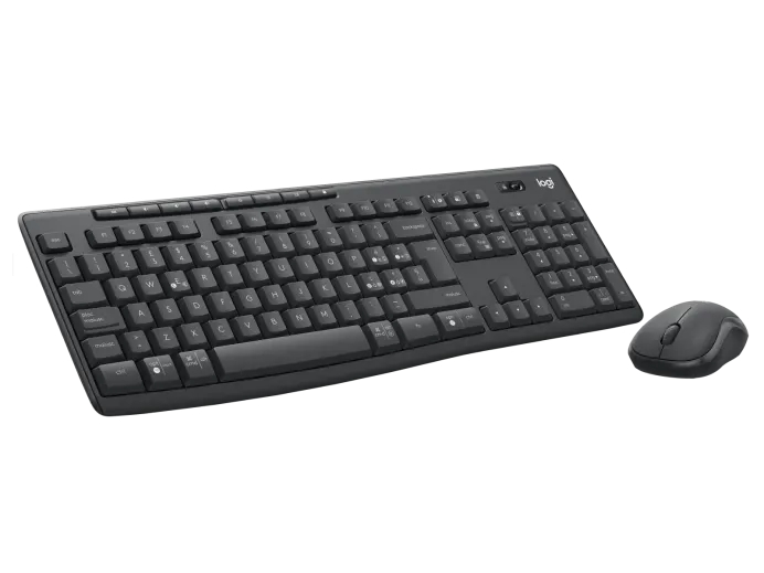 Клавиатура Logitech MK370 Combo for Business графит