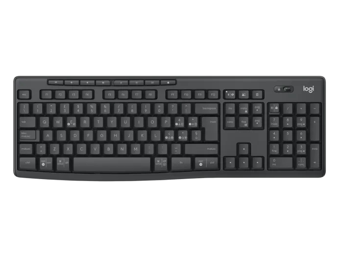 Клавиатура Logitech MK370 Combo for Business графит