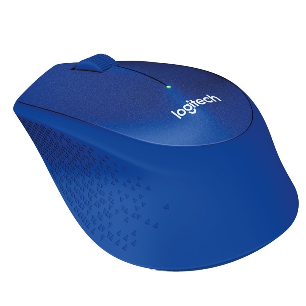 Безжична мишка Logitech M330 Silent Plus, blue