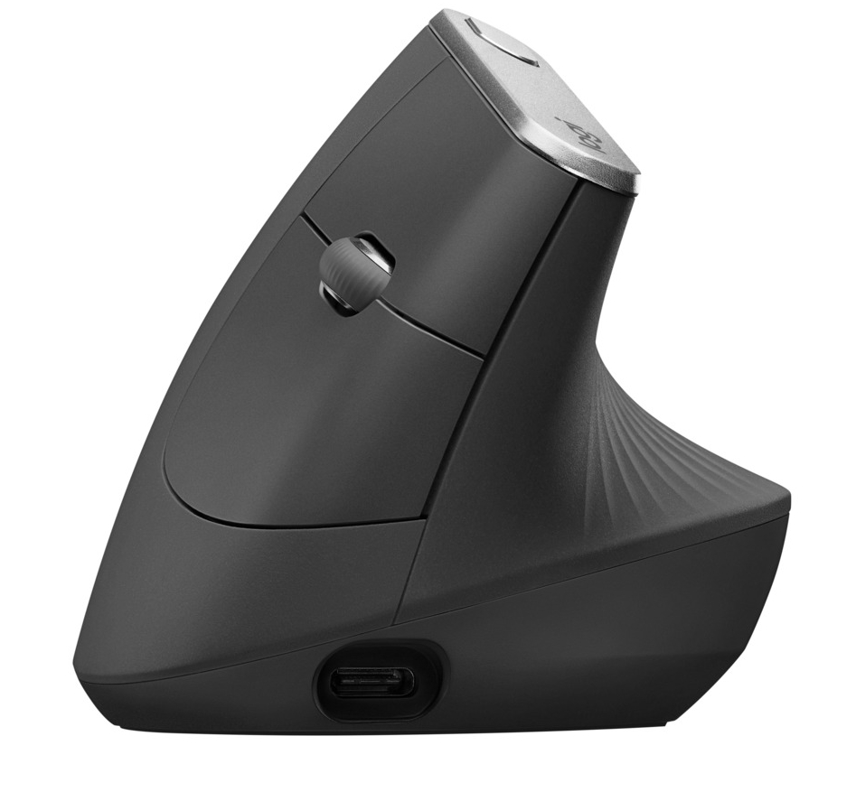 Mouse logitech mx vertical advanced ergonomic - graphite